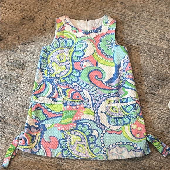 Lilly Pulitzer Multicolor Patterned Dress - Picture 1 of 6